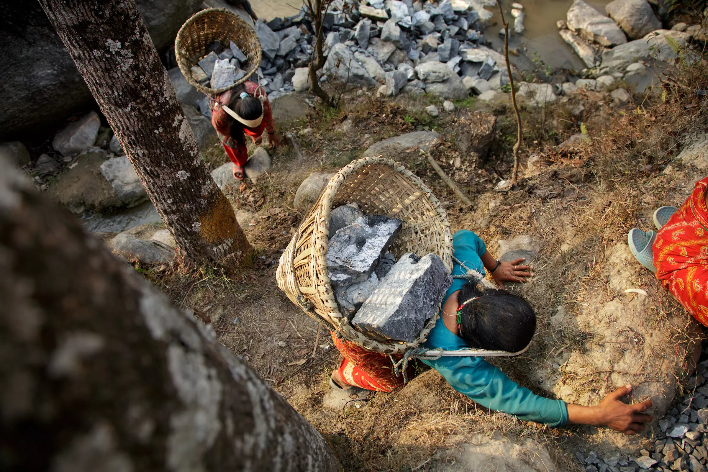 Little earthquake relief has reached Kagati village since the 2015 earthquake.