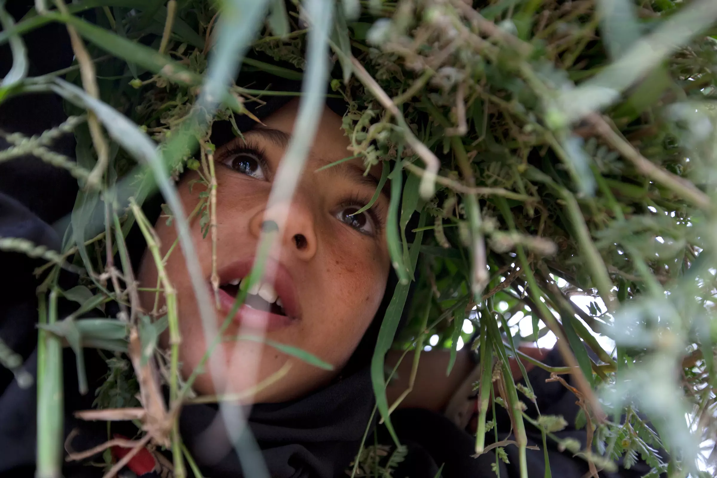 Eight-year-old Million days before her wedding in Hajjah, Yemen, July 23, 2010.